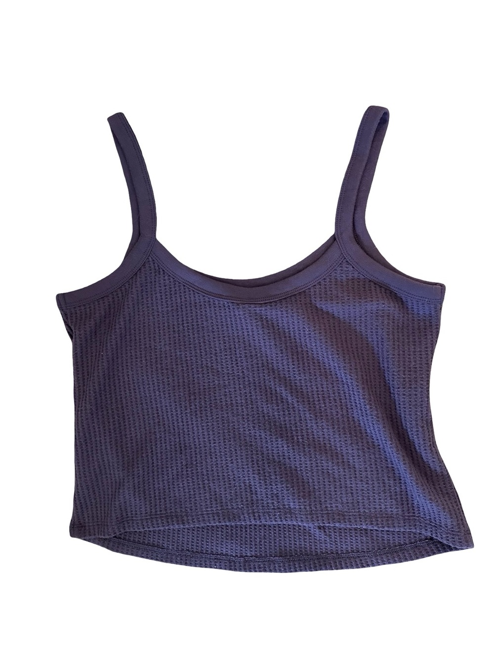 Old Navy Dark Purple Ribbed Tank Top